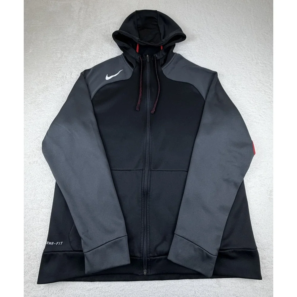 Nike Team Hyperspeed Fleece Full-Zip Hoodie 727985-013 Men's Size‎ L